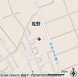 茨城県鹿嶋市荒野1437-12周辺の地図