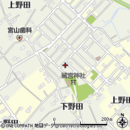埼玉県白岡市上野田477-162周辺の地図