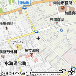 茨城県常総市水海道諏訪町2793周辺の地図
