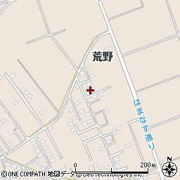 茨城県鹿嶋市荒野1436-8周辺の地図