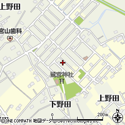 埼玉県白岡市上野田477-110周辺の地図