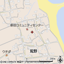 茨城県鹿嶋市荒野171周辺の地図
