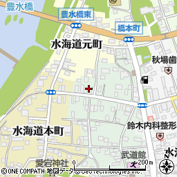 茨城県常総市水海道栄町3435周辺の地図