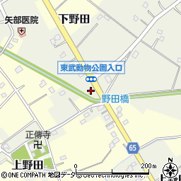 埼玉県白岡市上野田602周辺の地図