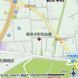 茨城県常総市新井木町211周辺の地図