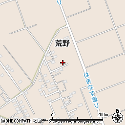 茨城県鹿嶋市荒野1437-6周辺の地図