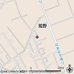 茨城県鹿嶋市荒野1436-24周辺の地図