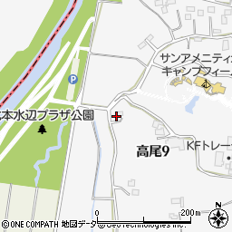 埼玉県北本市高尾9丁目139周辺の地図