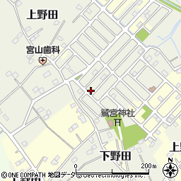 埼玉県白岡市上野田477-18周辺の地図
