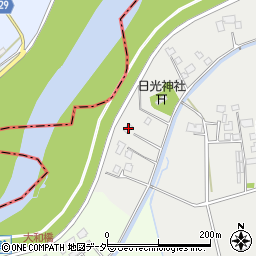 茨城県つくばみらい市押砂734周辺の地図