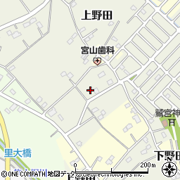 埼玉県白岡市上野田494周辺の地図