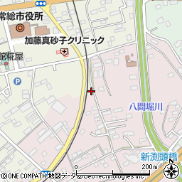 茨城県常総市水海道諏訪町3038周辺の地図
