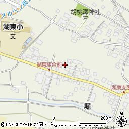 長野県茅野市湖東堀5005-4周辺の地図