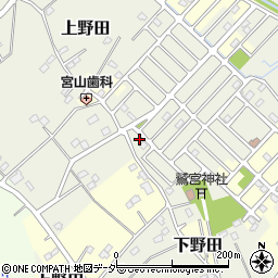 埼玉県白岡市上野田477周辺の地図