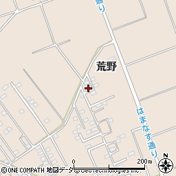 茨城県鹿嶋市荒野1436-23周辺の地図