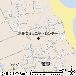 茨城県鹿嶋市荒野181周辺の地図