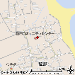 茨城県鹿嶋市荒野182周辺の地図