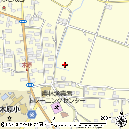 茨城県稲敷郡美浦村木原周辺の地図