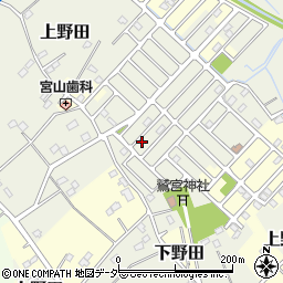 埼玉県白岡市上野田477-30周辺の地図