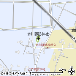 氷川諏訪神社周辺の地図