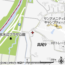 埼玉県北本市高尾9丁目138周辺の地図