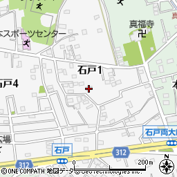 埼玉県北本市石戸1丁目123周辺の地図