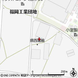 茨城県つくばみらい市福岡工業団地38周辺の地図