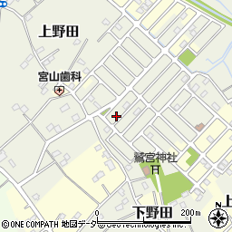 埼玉県白岡市上野田972周辺の地図