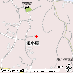 茨城県行方市根小屋527周辺の地図