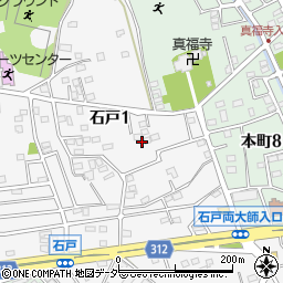 埼玉県北本市石戸1丁目141周辺の地図