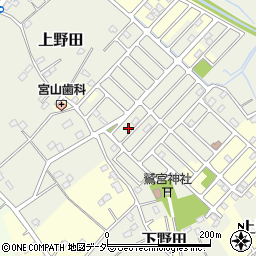 埼玉県白岡市上野田477-194周辺の地図
