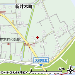 茨城県常総市新井木町259周辺の地図