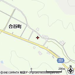 福井県福井市合谷町周辺の地図