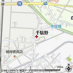 埼玉県白岡市小久喜1280-2周辺の地図