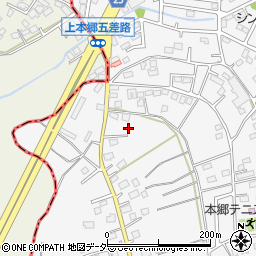茨城県稲敷郡阿見町荒川本郷1319-1周辺の地図