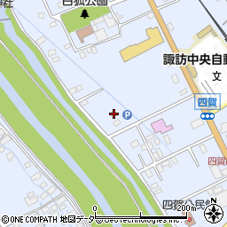 長野県諏訪市四賀普門寺526周辺の地図
