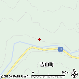 福井県福井市吉山町周辺の地図