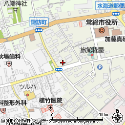 茨城県常総市水海道諏訪町3264周辺の地図