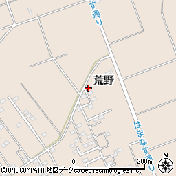 茨城県鹿嶋市荒野1436-22周辺の地図