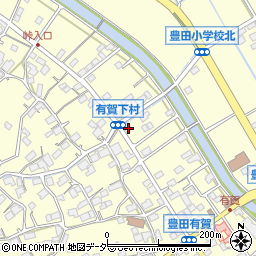 長野県諏訪市豊田有賀2577周辺の地図