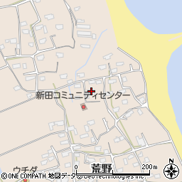 茨城県鹿嶋市荒野183周辺の地図