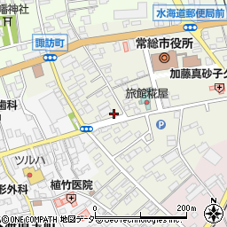 茨城県常総市水海道諏訪町3261周辺の地図