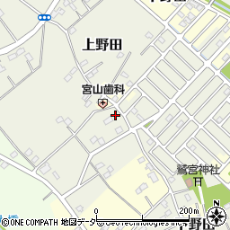 埼玉県白岡市上野田516周辺の地図