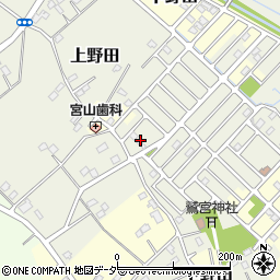 埼玉県白岡市上野田477-143周辺の地図