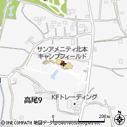 埼玉県北本市高尾9丁目143周辺の地図