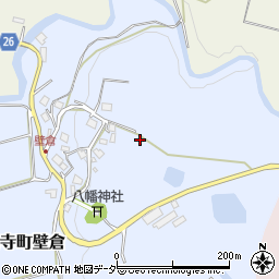 福井県勝山市平泉寺町壁倉周辺の地図