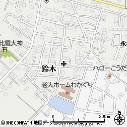 茨城県稲敷郡阿見町鈴木125周辺の地図