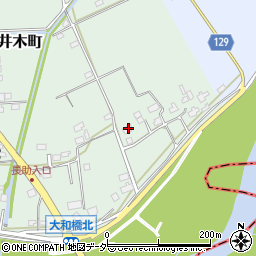 茨城県常総市新井木町687周辺の地図