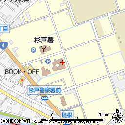 杉戸町役場　彩の国いきいきセンターすぎとピア周辺の地図