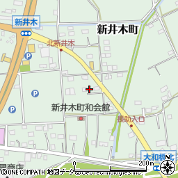 茨城県常総市新井木町227周辺の地図